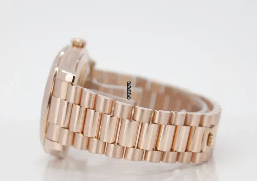Superior Imitation Rolex Day-date II 218235 Caliber 3156 Automatic Movement 41x49mm Rose Gold Case Mens/unisex Watch - Image 4