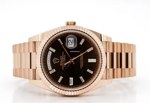 Incredible Replica Rolex Day-date 40 228235-0006 Caliber 3255 Automatic Movement 40mm Rose Gold Case Mens/unisex Watch - Image 3