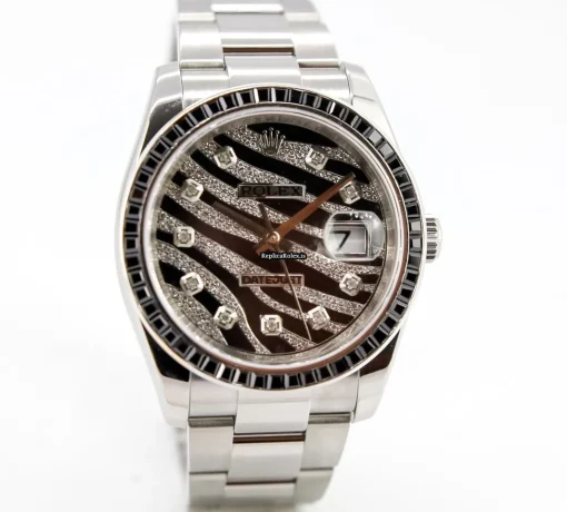 Fine Replica Rolex Datejust 116200 Caliber 3135 Automatic Movement 36mm Steel Case Mens/unisex Watch - Image 2