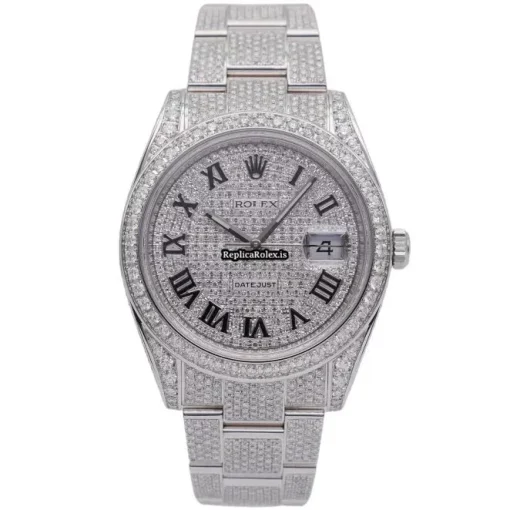 Popular Knockoff Rolex Datejust 126300 Automatic Movement 40mm Steel Case Mens/unisex Watch
