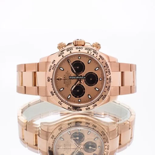 Cool Fake Rolex Daytona 116505 Automatic Movement 40mm Rose Gold Case Mens/unisex Watch