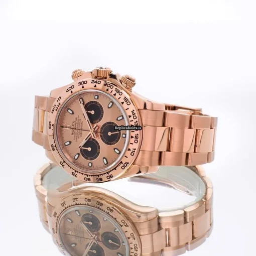 Cool Fake Rolex Daytona 116505 Automatic Movement 40mm Rose Gold Case Mens/unisex Watch - Image 2