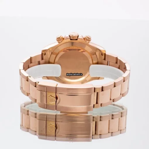 Cool Fake Rolex Daytona 116505 Automatic Movement 40mm Rose Gold Case Mens/unisex Watch - Image 4