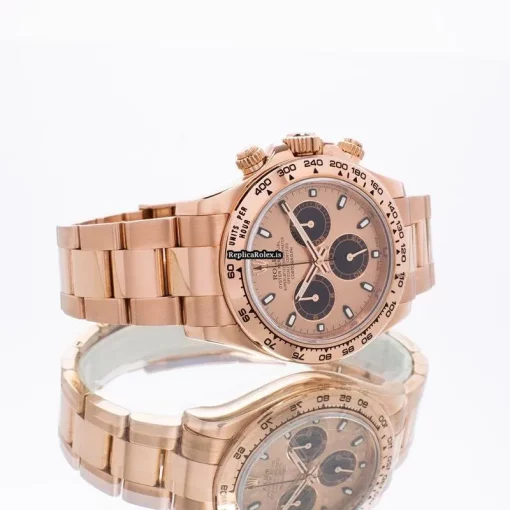 Cool Fake Rolex Daytona 116505 Automatic Movement 40mm Rose Gold Case Mens/unisex Watch - Image 6