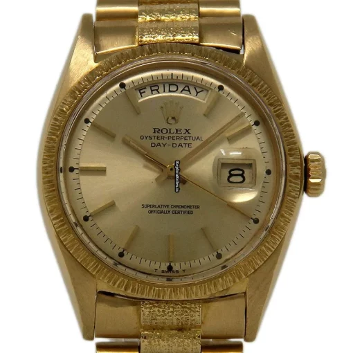 Wholesale Copy Rolex Day-date 1807 Automatic Movement 36mm Yellow Gold Case Mens/unisex Watch
