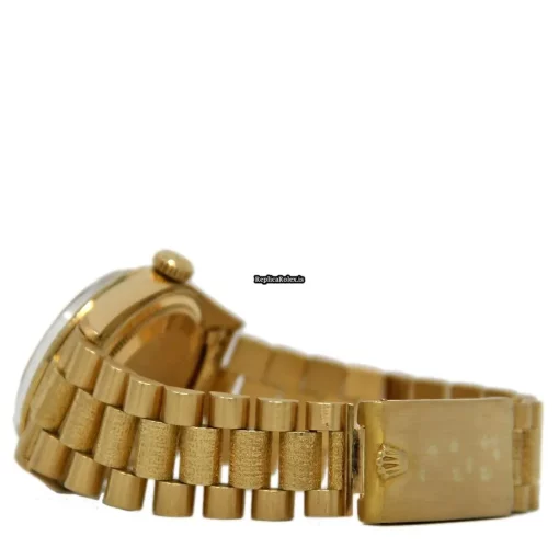 Wholesale Copy Rolex Day-date 1807 Automatic Movement 36mm Yellow Gold Case Mens/unisex Watch - Image 3