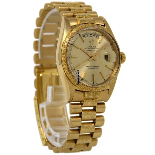 Wholesale Copy Rolex Day-date 1807 Automatic Movement 36mm Yellow Gold Case Mens/unisex Watch - Image 5