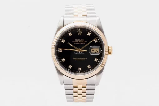 Epic Fake Rolex Datejust 16233 Caliber 3135 Automatic Movement 36mm Gold/steel Case Mens/unisex Watch