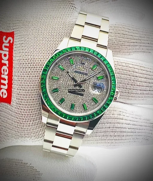 Defect Replica Rolex Datejust 126300 Caliber 3235 Automatic Movement 41mm Steel Case Mens/unisex Watch - Image 4
