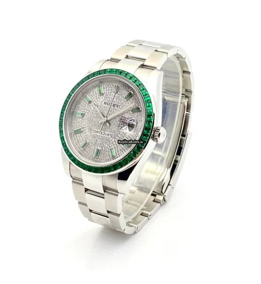 Defect Replica Rolex Datejust 126300 Caliber 3235 Automatic Movement 41mm Steel Case Mens/unisex Watch - Image 6