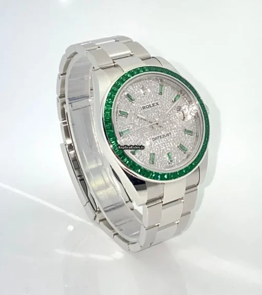 Defect Replica Rolex Datejust 126300 Caliber 3235 Automatic Movement 41mm Steel Case Mens/unisex Watch - Image 8
