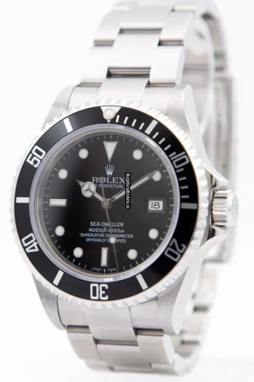 Swiss Knockoff Rolex Sea-dweller 4000 16600 Automatic Movement 40mm Steel Case Mens/unisex Watch - Image 2