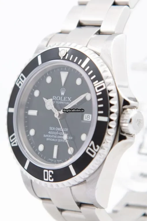 Swiss Knockoff Rolex Sea-dweller 4000 16600 Automatic Movement 40mm Steel Case Mens/unisex Watch - Image 6