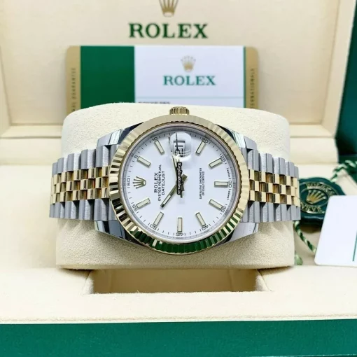 High-end Replica Rolex Datejust 126333 Caliber 3235 Automatic Movement 41mm Gold/steel Case Mens/unisex Watch - Image 5