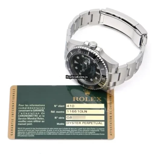 Offering Fake Rolex Submariner Date 116610ln Caliber 3135 Automatic Movement 40mm Steel Case Watch - Image 5