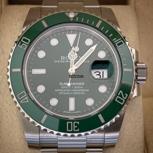 Aaa Replica Rolex Submariner Date 116610lv Caliber 3135 Automatic Movement 40mm Steel Case Mens/unisex Watch - Image 3