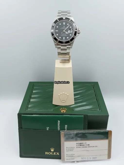Suitable Replica Rolex Submariner Date 16610 Caliber 3135 Automatic Movement 40mm Steel Case Mens/unisex Watch