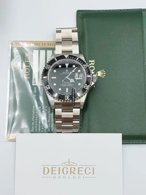 Suitable Replica Rolex Submariner Date 16610 Caliber 3135 Automatic Movement 40mm Steel Case Mens/unisex Watch - Image 12
