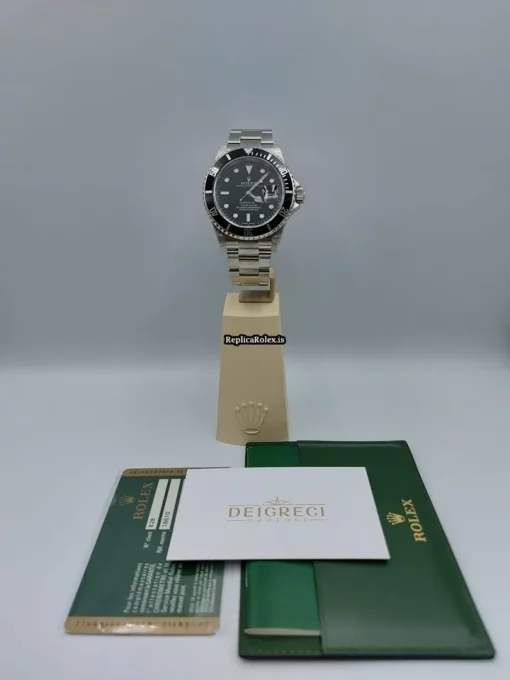 Suitable Replica Rolex Submariner Date 16610 Caliber 3135 Automatic Movement 40mm Steel Case Mens/unisex Watch - Image 9