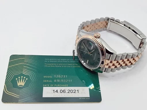Nice Replica Rolex Datejust 126231 Caliber 3235 Automatic Movement 36x44mm Steel Case Mens/unisex Watch - Image 7