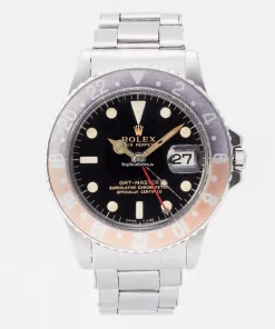 Swiss Replica Rolex Gmt-master 1675 Caliber 1570 Automatic Movement 40mm Steel Case Mens/unisex Watch