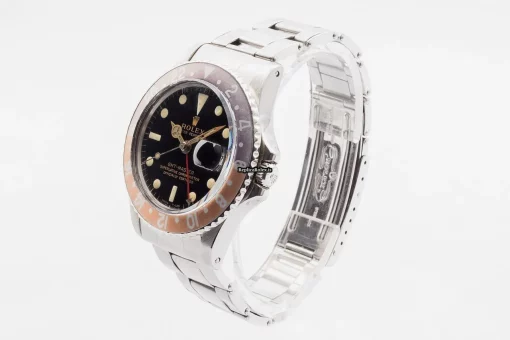 Swiss Replica Rolex Gmt-master 1675 Caliber 1570 Automatic Movement 40mm Steel Case Mens/unisex Watch - Image 3