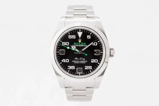 Luxury Replica Rolex Air King 116900 Caliber 3131 Automatic Movement 40mm Steel Case Mens/unisex Watch
