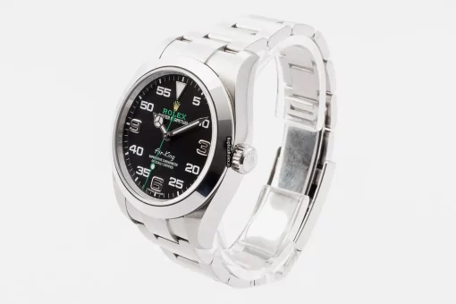 Luxury Replica Rolex Air King 116900 Caliber 3131 Automatic Movement 40mm Steel Case Mens/unisex Watch - Image 3
