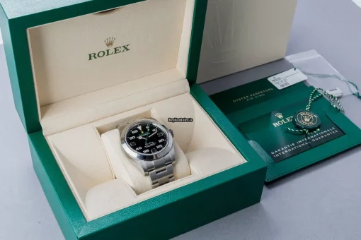 Luxury Replica Rolex Air King 116900 Caliber 3131 Automatic Movement 40mm Steel Case Mens/unisex Watch - Image 6