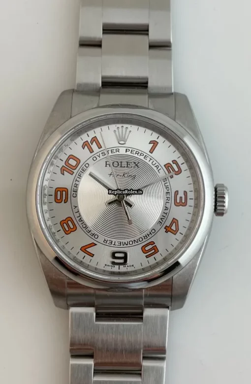 Wholesale Replica Rolex Air King 114200 Caliber 3130 Automatic Movement 34mm Steel Case Mens/unisex Watch