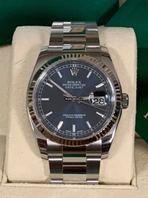 Aaa Replica Rolex Datejust II 116234 Automatic Movement Steel Case Mens/unisex Watch - Image 9