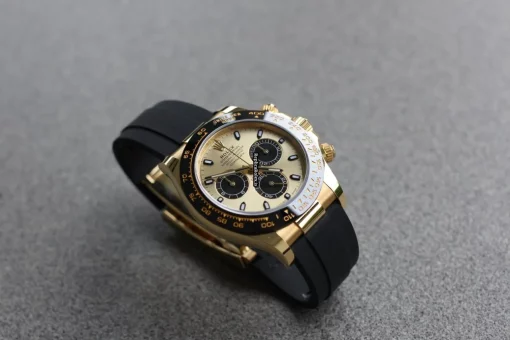 Epic Fake Rolex Daytona 116518ln Caliber 4130 Automatic Movement 40mm Yellow Gold Case Mens/unisex Watch