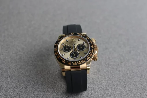 Epic Fake Rolex Daytona 116518ln Caliber 4130 Automatic Movement 40mm Yellow Gold Case Mens/unisex Watch - Image 2
