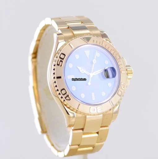 Epic Replica Rolex Yacht-master 40 16628 Caliber 3135 Automatic Movement 40mm Yellow Gold Case Watch - Image 12