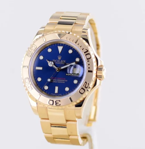 Epic Replica Rolex Yacht-master 40 16628 Caliber 3135 Automatic Movement 40mm Yellow Gold Case Watch - Image 3