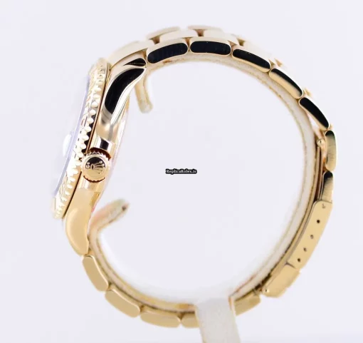 Epic Replica Rolex Yacht-master 40 16628 Caliber 3135 Automatic Movement 40mm Yellow Gold Case Watch - Image 6