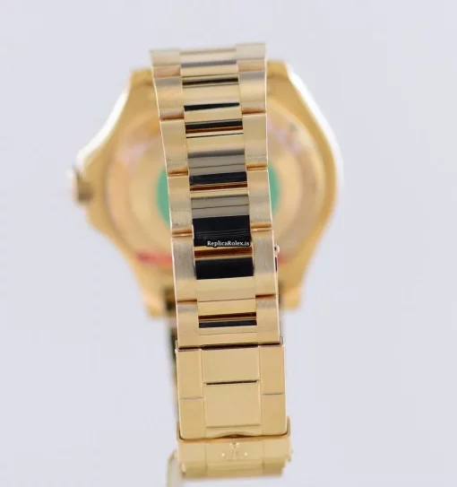 Epic Replica Rolex Yacht-master 40 16628 Caliber 3135 Automatic Movement 40mm Yellow Gold Case Watch - Image 8