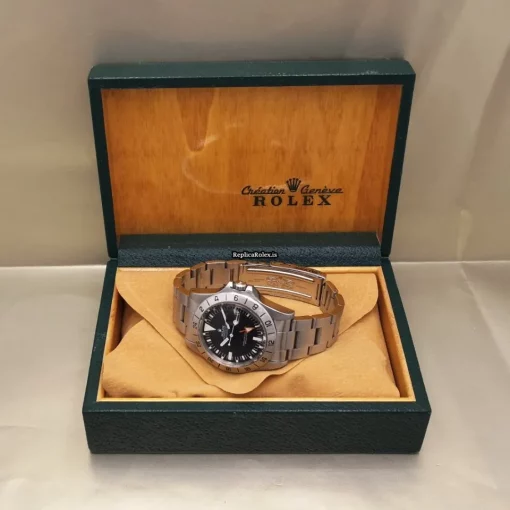 Remarkable Fake Rolex Explorer II 1655 Caliber 1570 Automatic Movement 40x47mm Steel Case Mens/unisex Watch - Image 5