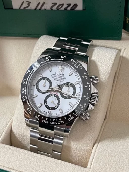 Wonderful Replica Rolex Daytona 116500ln Caliber 4130 Automatic Movement 40mm Steel Case Mens/unisex Watch - Image 3