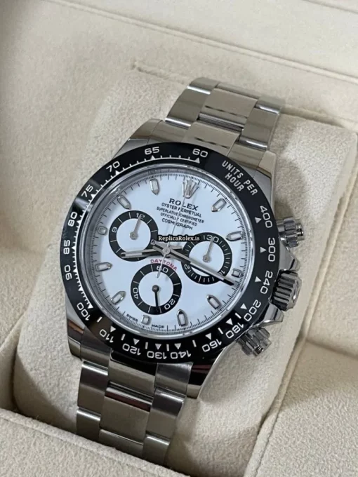 Wonderful Replica Rolex Daytona 116500ln Caliber 4130 Automatic Movement 40mm Steel Case Mens/unisex Watch - Image 4