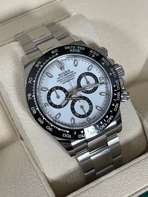Wonderful Replica Rolex Daytona 116500ln Caliber 4130 Automatic Movement 40mm Steel Case Mens/unisex Watch - Image 5