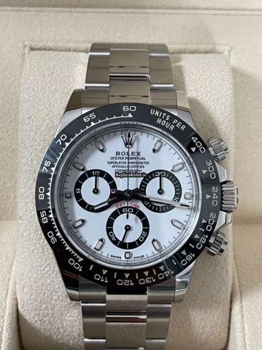 Wonderful Replica Rolex Daytona 116500ln Caliber 4130 Automatic Movement 40mm Steel Case Mens/unisex Watch - Image 6