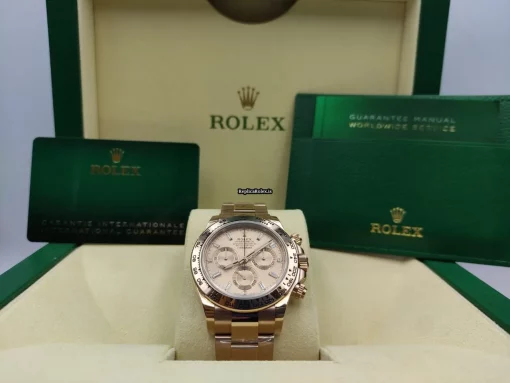 Fantastic Replica Rolex Daytona 116505-0013 Caliber 4130 Automatic Movement 40mm Rose Gold Case Mens/unisex Watch