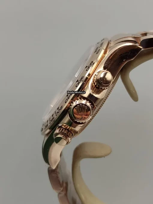 Fantastic Replica Rolex Daytona 116505-0013 Caliber 4130 Automatic Movement 40mm Rose Gold Case Mens/unisex Watch - Image 15