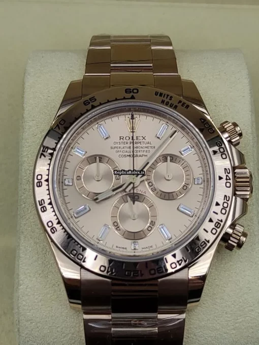 Fantastic Replica Rolex Daytona 116505-0013 Caliber 4130 Automatic Movement 40mm Rose Gold Case Mens/unisex Watch - Image 3