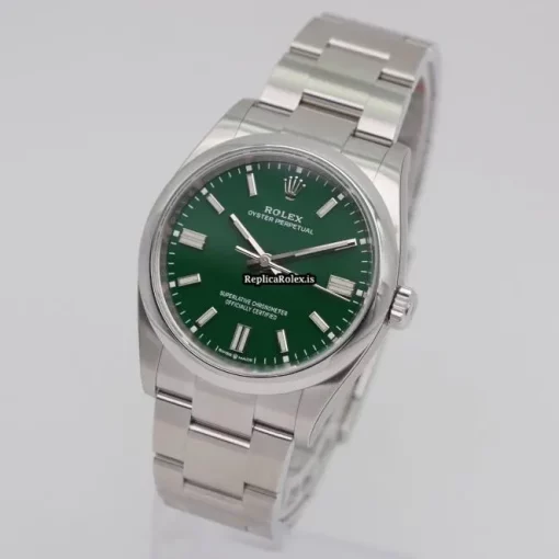 Affordable Replicas Rolex Oyster Perpetual 36 126000 Automatic Movement 36mm Steel Case Mens/unisex Watch - Image 2