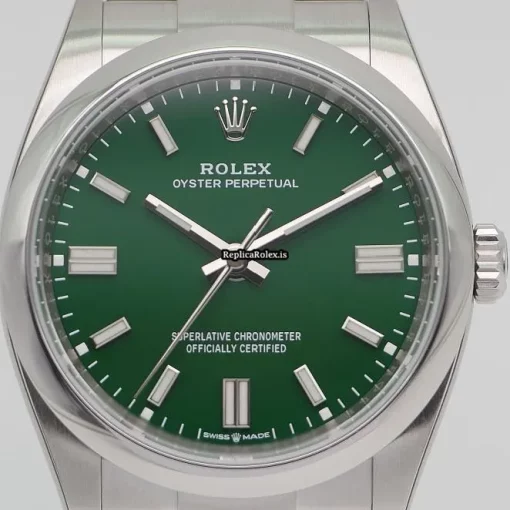 Affordable Replicas Rolex Oyster Perpetual 36 126000 Automatic Movement 36mm Steel Case Mens/unisex Watch - Image 3