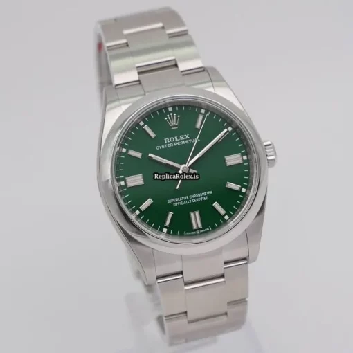 Affordable Replicas Rolex Oyster Perpetual 36 126000 Automatic Movement 36mm Steel Case Mens/unisex Watch - Image 4