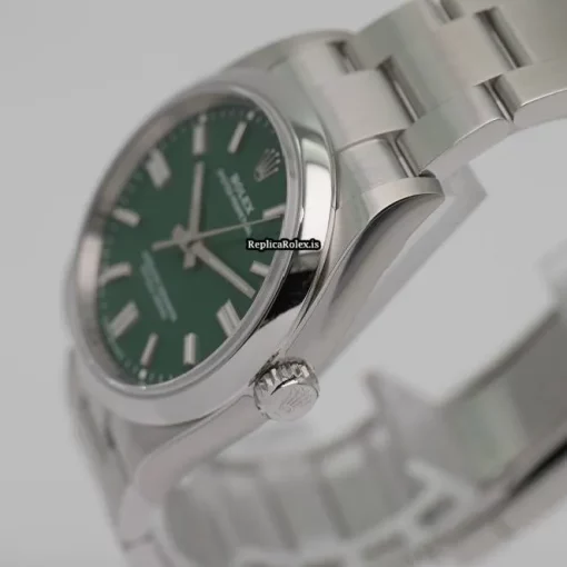 Affordable Replicas Rolex Oyster Perpetual 36 126000 Automatic Movement 36mm Steel Case Mens/unisex Watch - Image 8