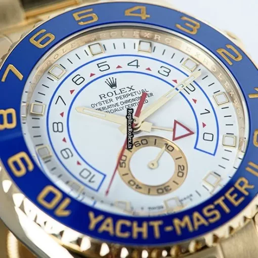Epic Replica Rolex Yacht-master II 116688 Automatic Movement 44mm Yellow Gold Case Mens/unisex Watch - Image 10